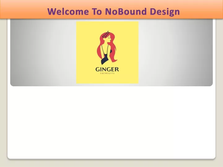 welcome to nobound design