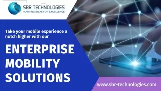 take your mobile experience a notch higher with