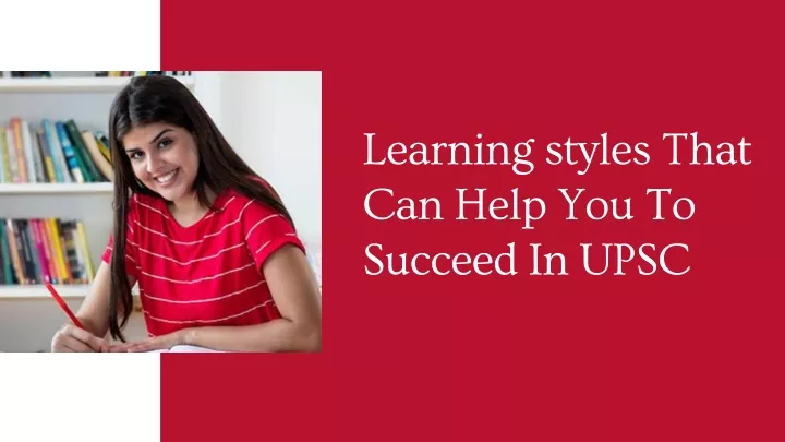 learning styles that can help you to succeed