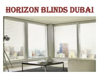 horizon blinds dubai