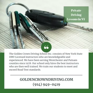 private driving lessons in ny