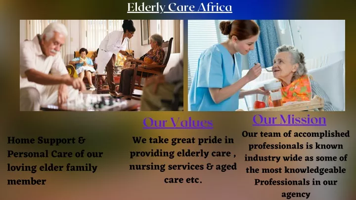 elderly care africa