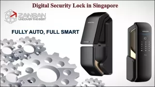 Digital Security Lock in Singapore