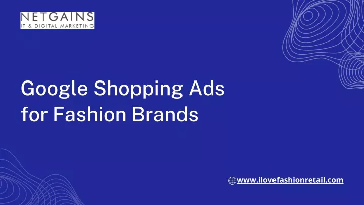google shopping ads for fashion brands