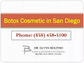 botox cosmetic in san diego