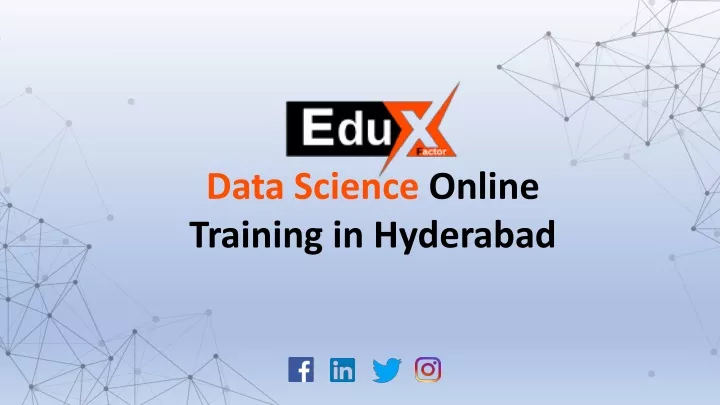 data science online training in hyderabad