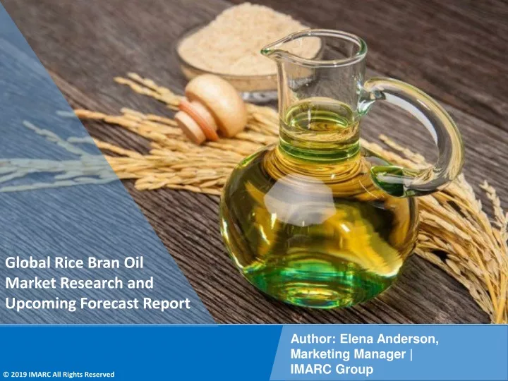global rice bran oil market research and upcoming