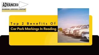 Top 2 Benefits Of Car Park Markings In Reading