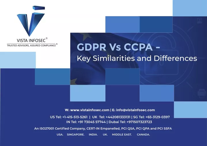 gdpr vs ccpa key similarities and differences