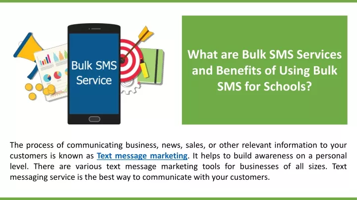what are bulk sms services and benefits of using