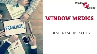 AFFOARD MASTER FRANCHISE WITH WINDOW MEDICS