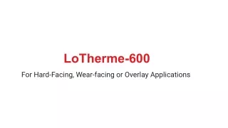 lotherme 600