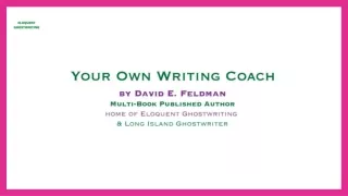 best ghostwriters Long Beach, NY | Eloquent Ghostwriting