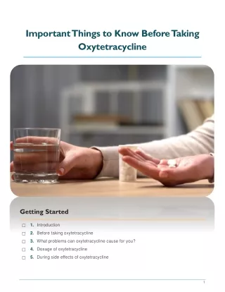 What should be avoided while taking Oxytetracycline?