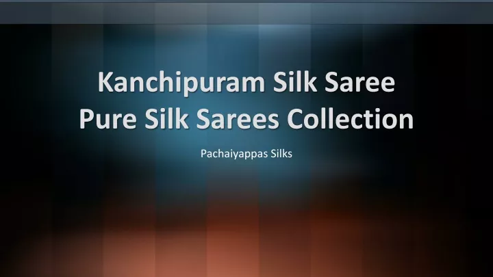 kanchipuram silk saree pure silk sarees collection