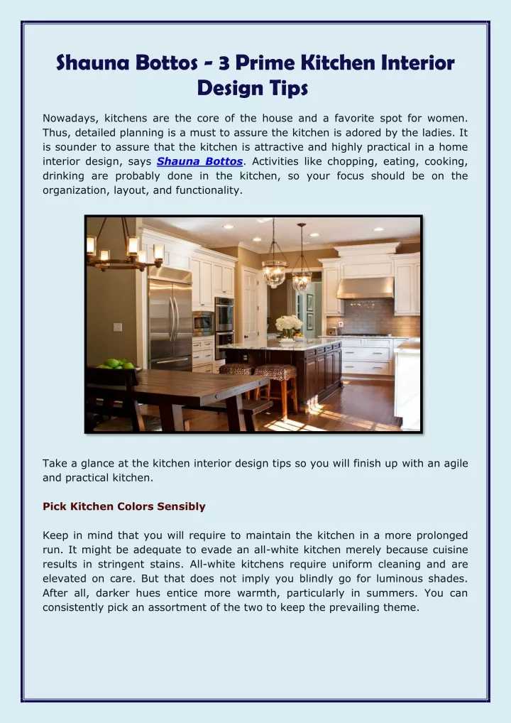 shauna bottos 3 prime kitchen interior design tips