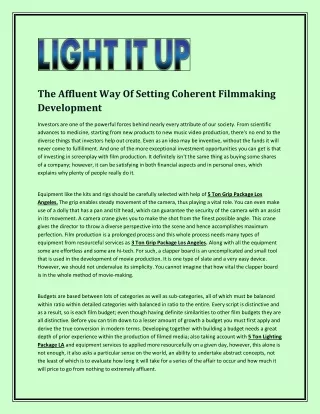 The_affluent_way_of_setting_coherent_filmmaking_development..