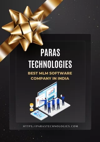 Best MLM Software Company in India | Paras Technologies