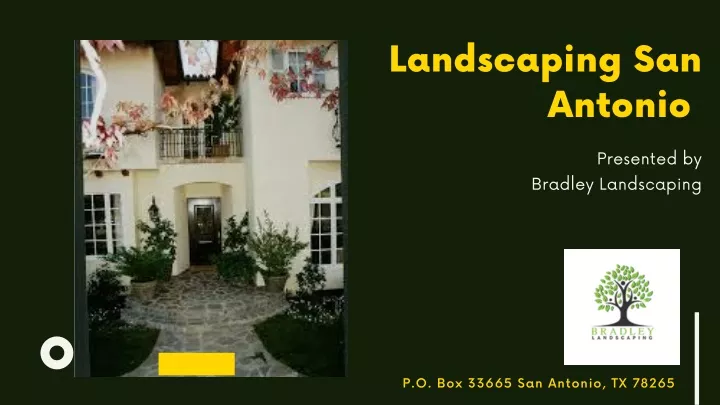 landscaping san