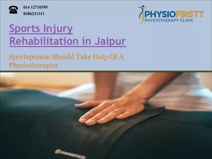 sports injury rehabilitation in jaipur