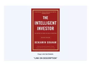 Download [ebook] The Intelligent Investor Full