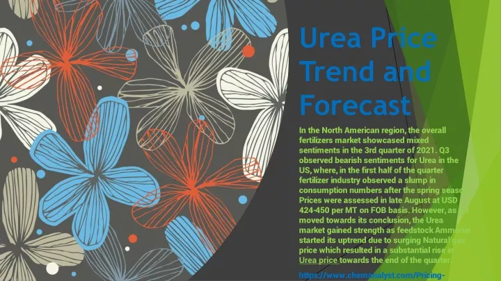 urea price trend and forecast