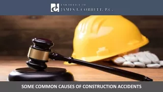 Some Common Causes of Construction Accidents