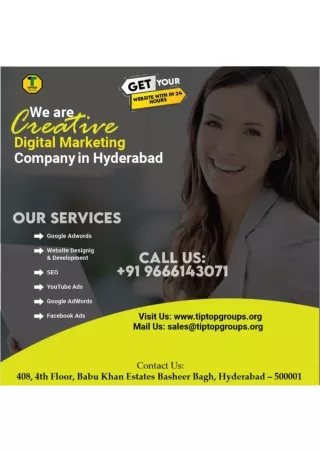 Best Digital Marketing Agency in Hyderabad