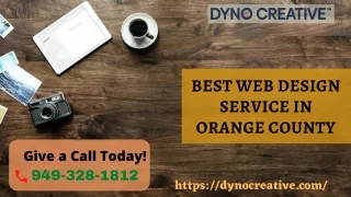 Best Web Design Service in Orange County | Hire Our Designers Now| Dyno Creative
