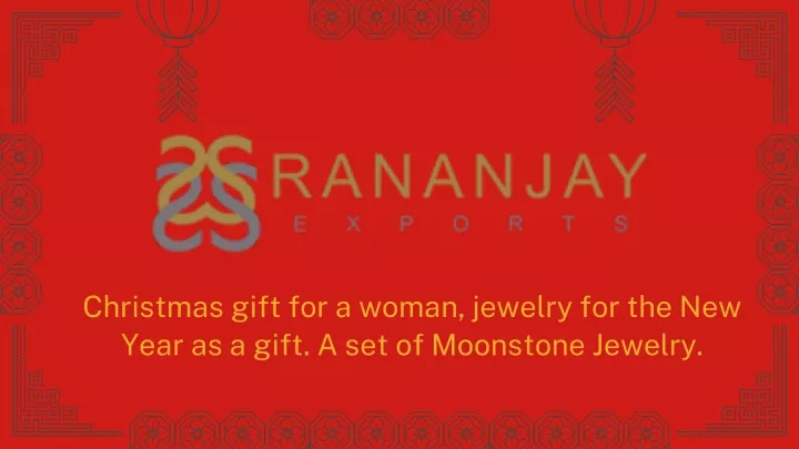 christmas gift for a woman jewelry