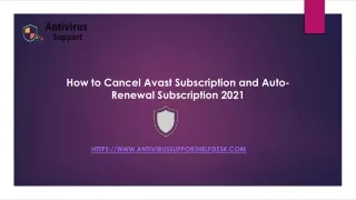 How to Cancel Avast Subscription and Auto-Renewal Subscription (1) (1)