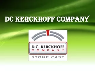 PPT - DC Kerckhoff Company - Architectural Precast Concrete Cladding