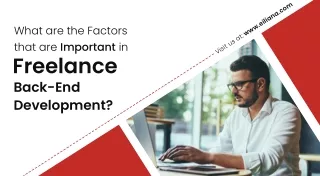 What are the factors that are important in freelance back-end development?