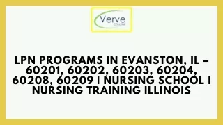 LPN Programs in Evanston, IL – 60201, 60202, 60203, 60204, 60208, 60209  Nursing School  Nursing Training Illinois