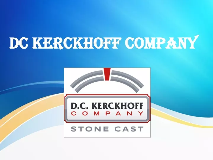 dc kerckhoff company