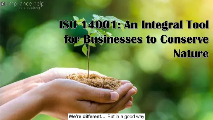 iso 14001 an integral tool for businesses