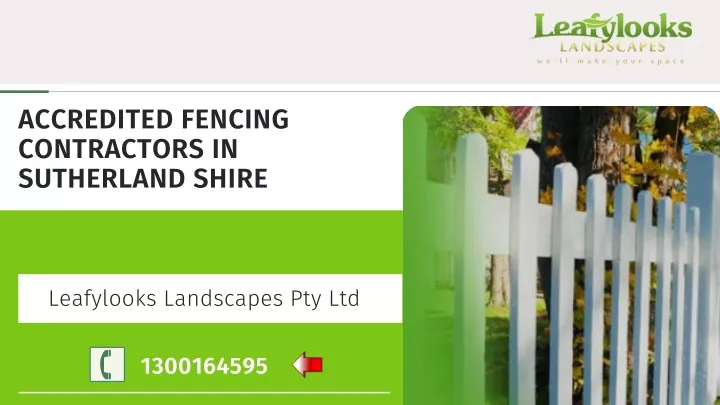 accredited fencing contractors in sutherland shire