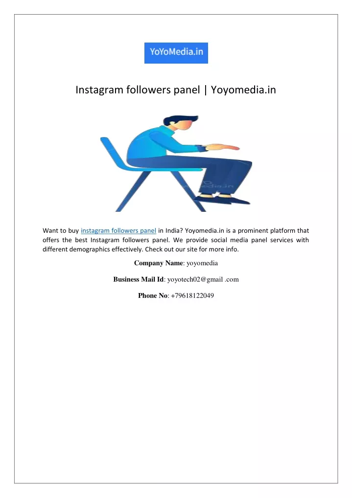 instagram followers panel yoyomedia in