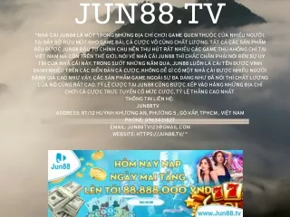 jun88 tv nh c i jun88 l m t trong