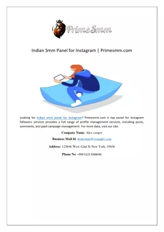 indian smm panel for instagram primesmm com