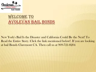 Fast Bail Bonds Claremont