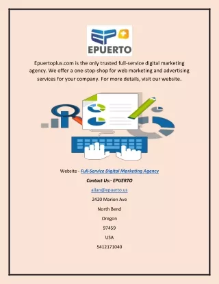 Full-service Digital Marketing Agency | Epuertoplus.com`