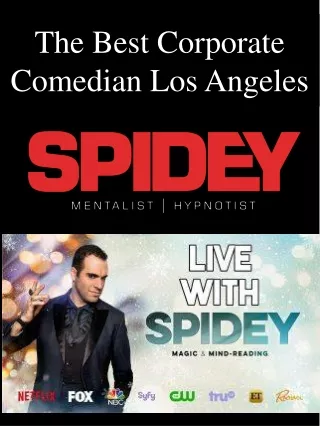 the best corporate comedian los angeles