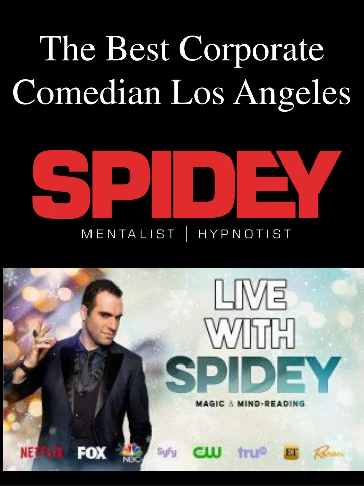 the best corporate comedian los angeles