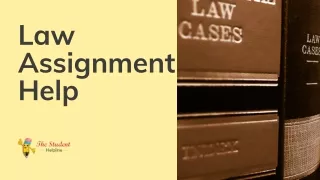 Get Law Assignment Help by Expert Writers
