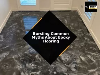b u r s t i n g c o m m o n m y t h s a b o u t e p o x y flooring