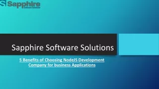 sapphire software solutions