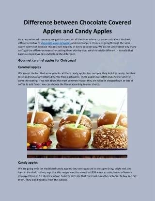 Purchase Candy Apples In This Christmas- Mister Apple
