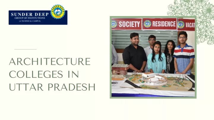 architecture colleges in uttar pradesh