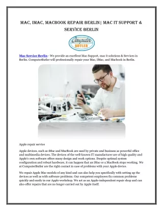 mac imac macbook repair berlin mac it support